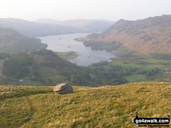 Walk c269 The Grisedale Horseshoe from Patterdale - Ullswater and Patterdale from Birks