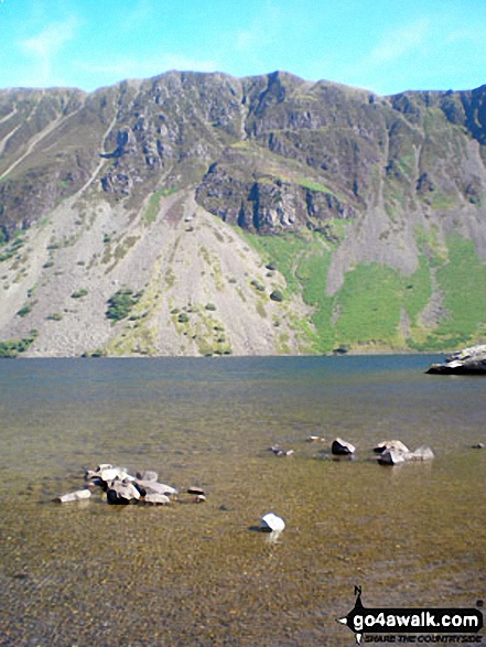 Walk c133 The Netherbeck Round from Greendale - Illgill Head and the Wast Water Screes