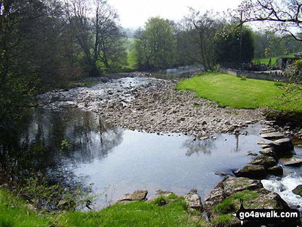 Walk c396 Birkett Hill from Kirkby Stephen - The River Eden, Kirkby Stephen