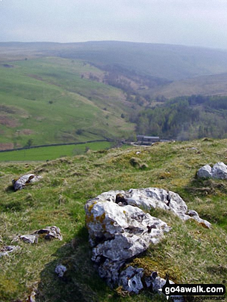 Walk c396 Birkett Hill from Kirkby Stephen - High Dukerdale from Birkett Hill summit