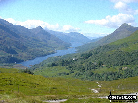 Walk Na Gruagaichean walking UK Mountains in Fort William and Loch Linnhe to Loch Ericht  Highland, Scotland