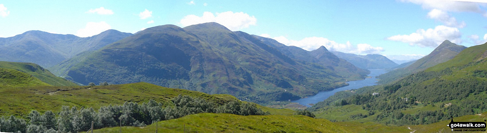 Loch Levan from nr Na Gruagaichean