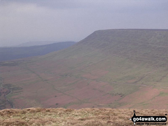 Walk po176 Hay Bluff and Twmpa from Capel-y-ffin - Hay Bluff from Lord Hereford's Knob (Twmpa)