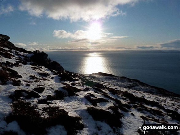 The view from Cnoc Moy, Mull of Kintyre 