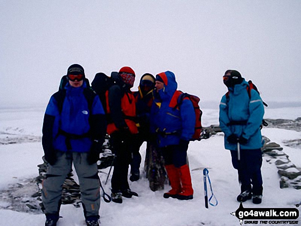 Me and my group on Cairn Gorm (Cairngorms)