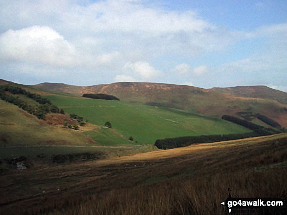 Moel Sych from Cwm Maen Gwynedd