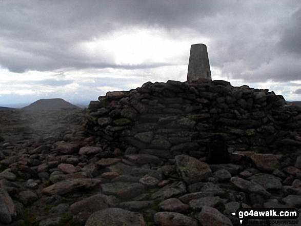 Ben Macdui summit trig point 