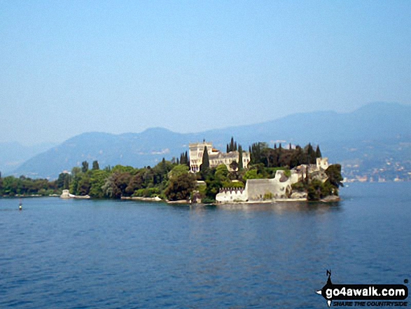 Isola del Garda from the Lago di Garda (Lake Garda) Ferry 