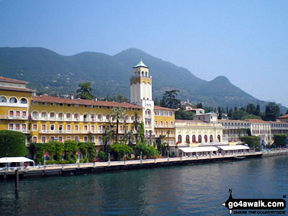 Walk lo103 Madonna Del Rio and San Bartolomeo from Salo - Salo from the Lago di Garda (Lake Garda) Ferry