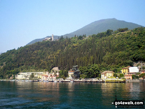 Walk lo103 Madonna Del Rio and San Bartolomeo from Salo - nr Salo from the Lago di Garda (Lake Garda) Ferry