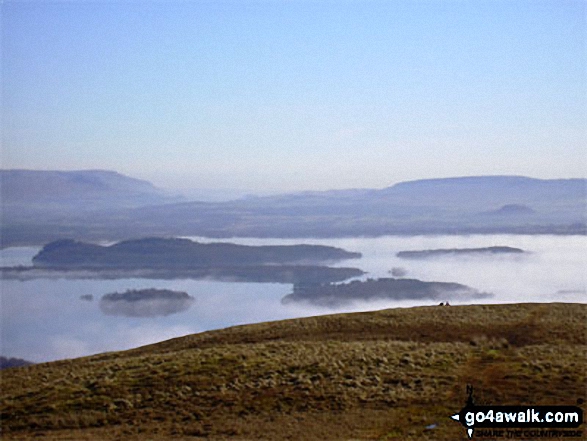 Loch Lomond from the slopes of Beinn Dubh (Loch Chon) 