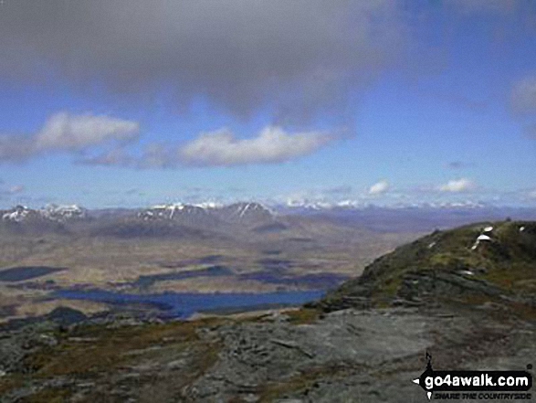 Walk Beinn Dorain (Beinn na Caillich) walking UK Mountains in The River Tay to Rannoch Moor  Argyll and Bute, Scotland