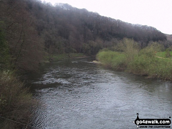 Walk gl130 The Suck Stone from Symonds Yat - The River Wye