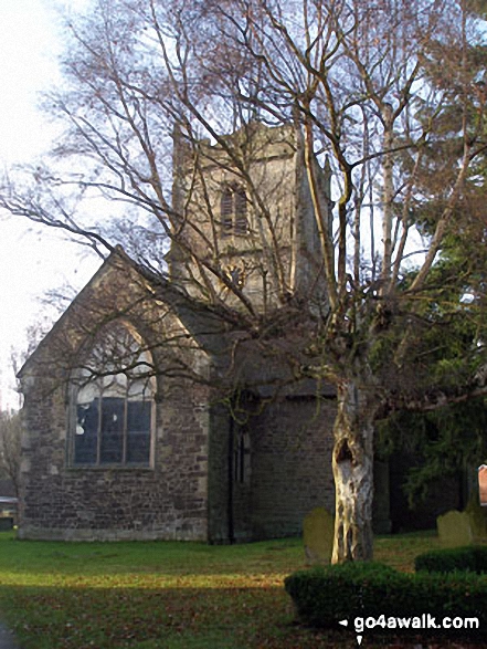 Walk sh152 Ragleth Hill and Little Stretton from Church Stretton - Church Stretton