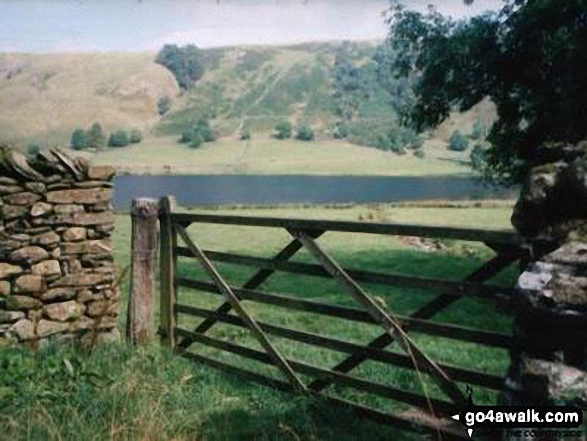 Walk c313 The Newlands Fells from Hawes End - Watendlath Tarn and High Tove from near Watendlath