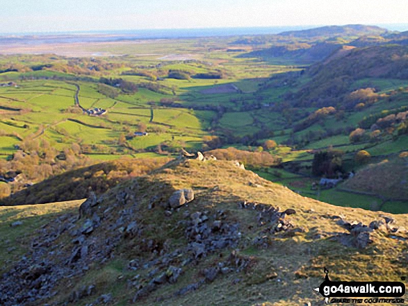 Broughton from The Knott (Dunnerdale Fells)