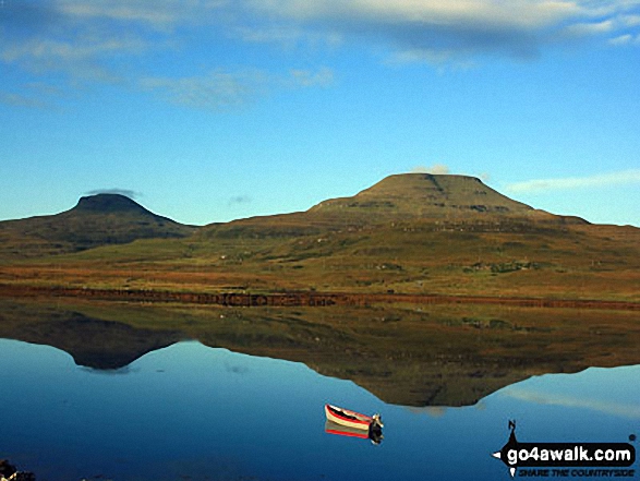 Healabhal Mhor (Macleod's Table North) - right and Healabhal Beag (Macleod's Table South) - left from near Dunvegan