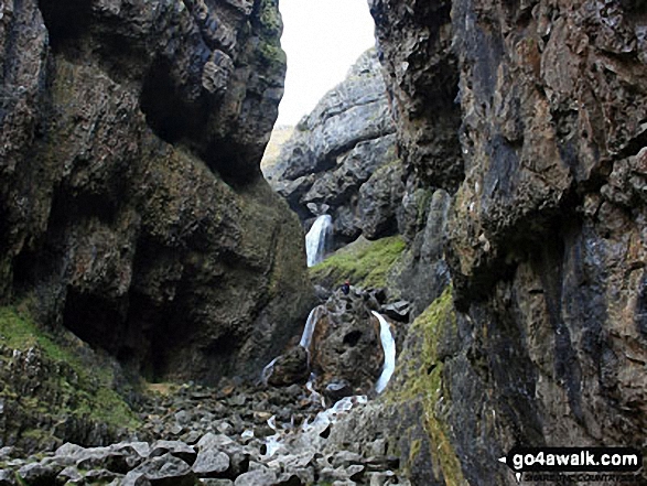 Walk ny159 Gordale Scar and Malham Cove from Malham - Gordale Scar