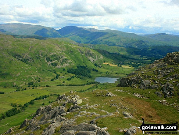 Little Langdale from Wetherlam Edge