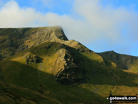 Walk c191 The Glendermackin Round from Mungrisdale - Sharp Edge from Scales Beck