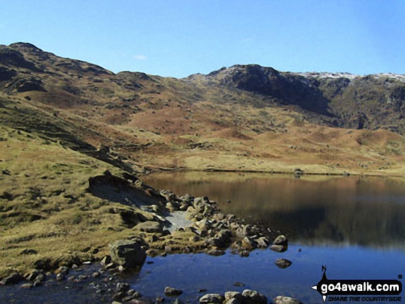 Walk c195 Castle How and Blea Rigg from Grasmere - Easedale Tarn