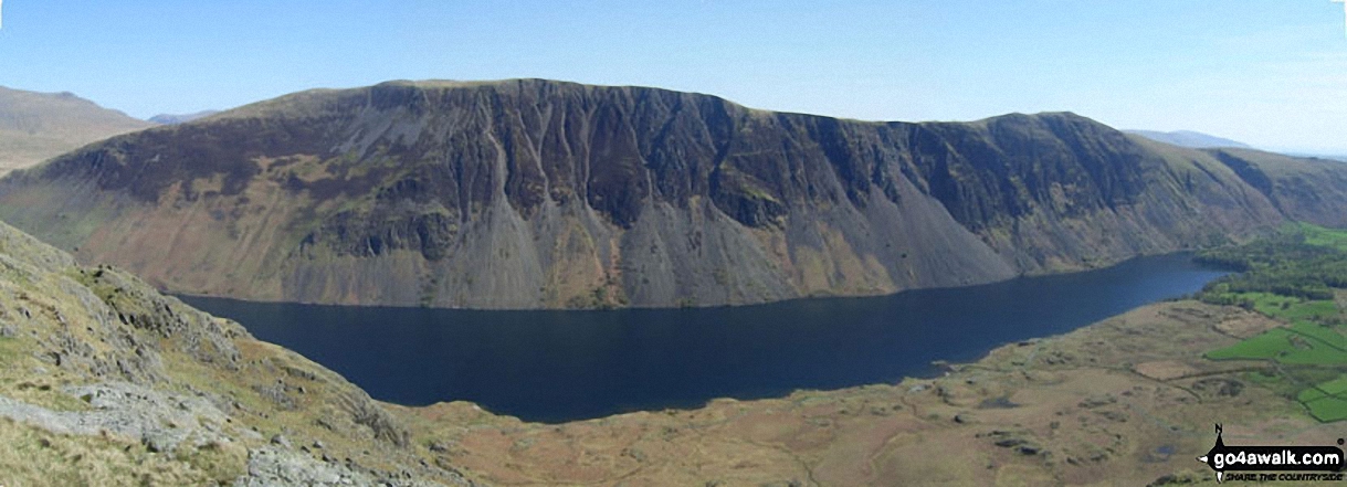 *Ilgill Head, Whin Rigg and The Wast Water Screes from below Buckbarrow