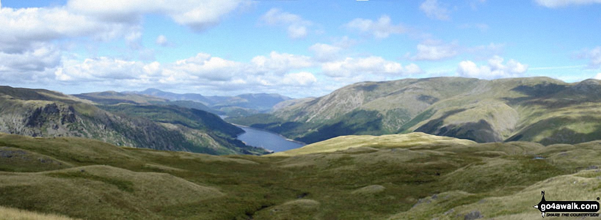 *Thirlmere from the summit of Steel Fell (Dead Pike)