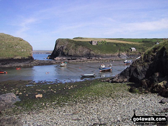 Walk pe114 Abercastle and Melin Trefin from Trefin - Abercastle