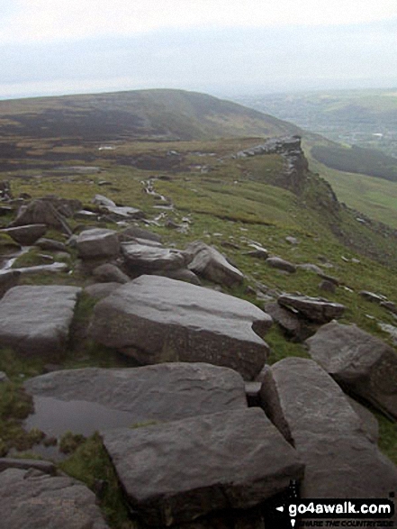 Alphin Pike from Stable Stones Brow (Hoarstone Edge) 