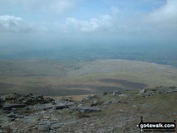 Walk ny130 Ingleborough and Raven Scar from The Old Hill Inn, Ribblehead - Views from Ingleborough