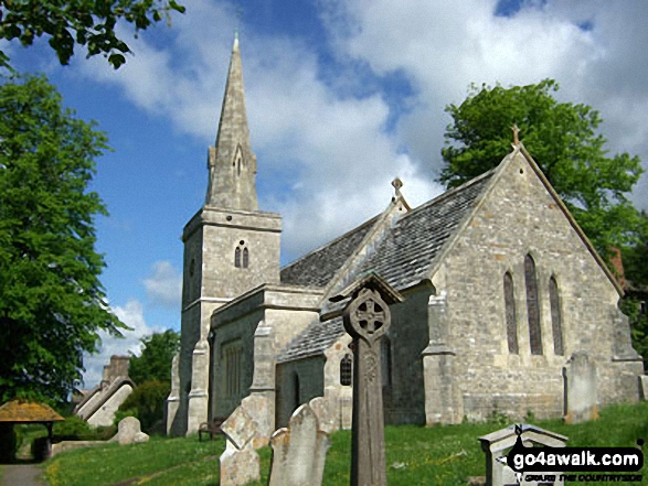 Walk do128 Littlebredy from Abbotsbury - Littlebredy Church