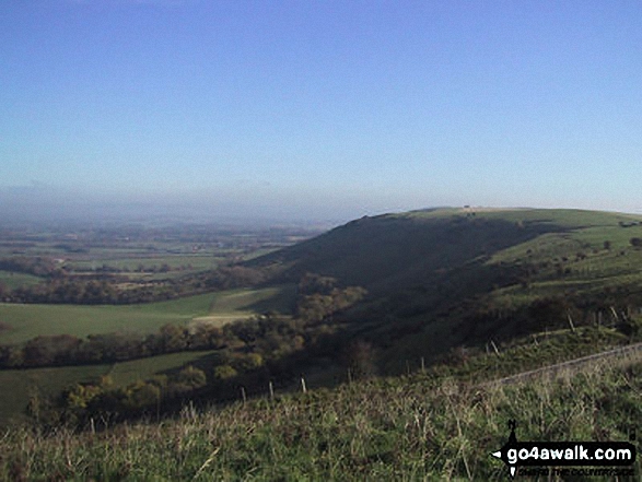 Walk es145 Jack and Jill from Ditchling Beacon - Western Brow from Ditchling Beacon