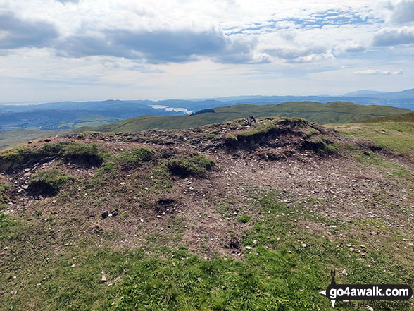 Walk c349 Sour Howes and Sallows from Troutbeck - Windermere from the summit of Sallows