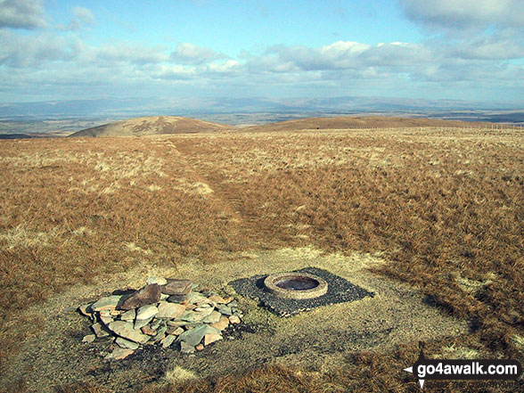 Walk c251 The Mardale Head Horizon from Mardale Head - Branstree (Artlecrag Pike) summit cairn