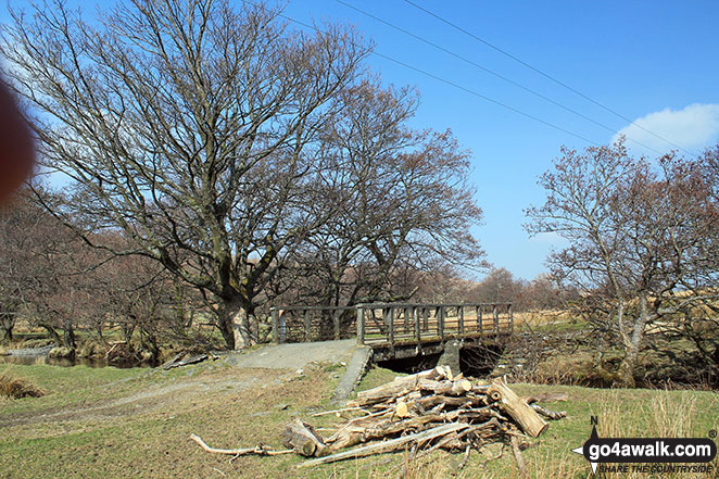 Bridge over Swindale Beck near Swindale Foot Farm at the northeast end of Swindale 