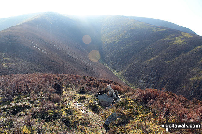 Whiteside (Crummock) from the summit cairn on Dodd (Crummock)