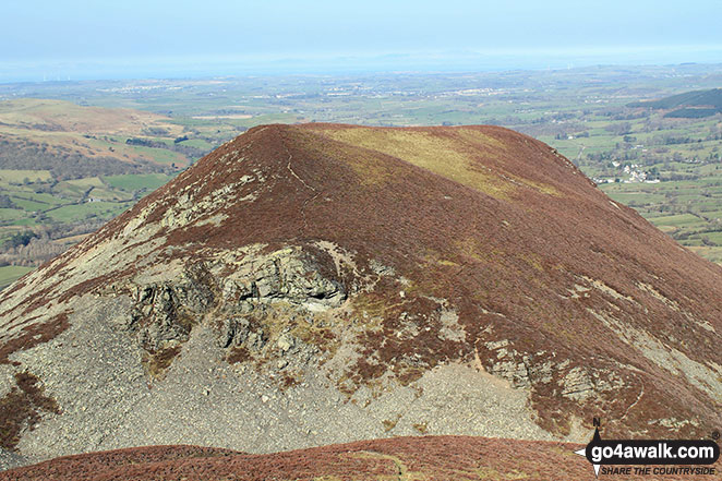 Dodd (Crummock) from the upper slopes of Whiteside (Crummock)