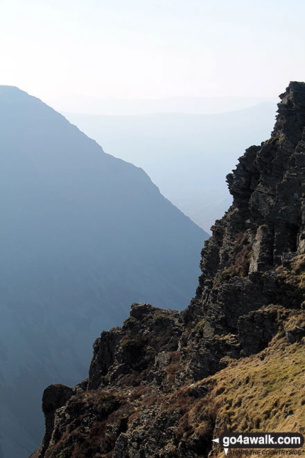 Crags on Whiteside (Crummock) 