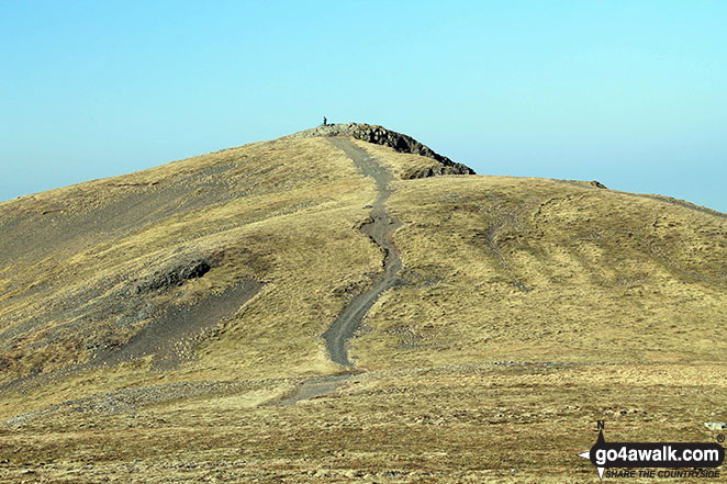 Hopegill Head from the summit of Sand Hill 