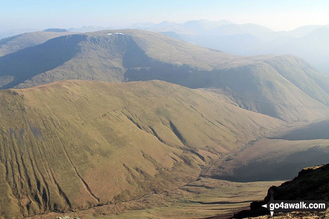 Robinson and High Snockrigg from the summit of Wandope