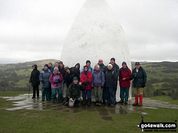 On White Nancy near Macclesfield 