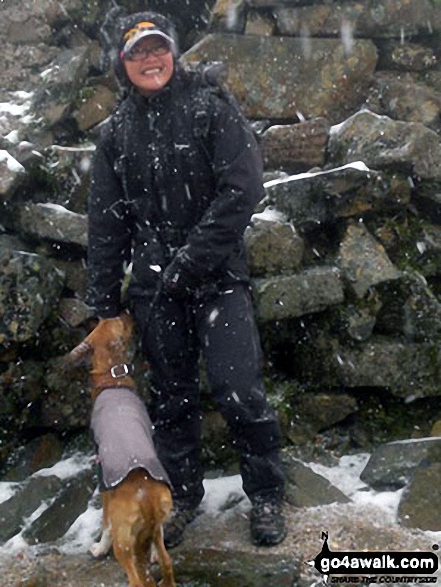 Me and my pup Cocoa 'Mountain Dog' on top of Ben Nevis for the 1st time!!!