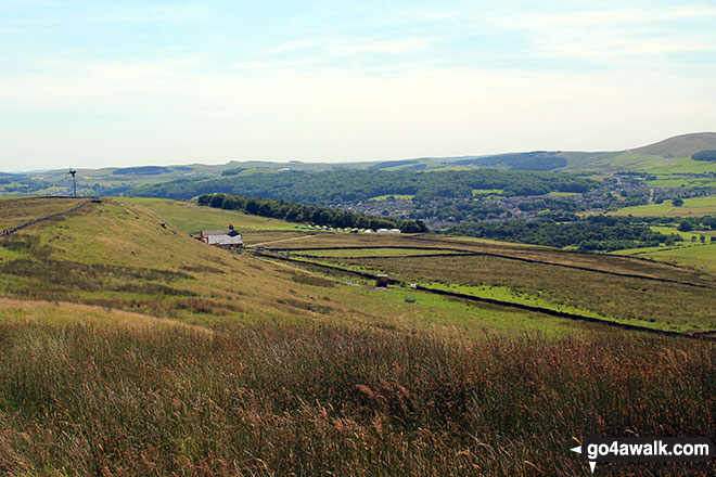 Looking towards Dove Holes from Flint Clough 