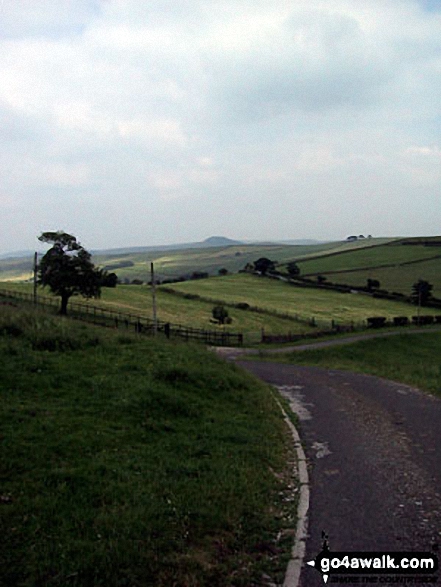 Walk ch104 Croker Hill from The Hanging Gate - Shutlingsloe from The Gritstone Trail on Croker Hill