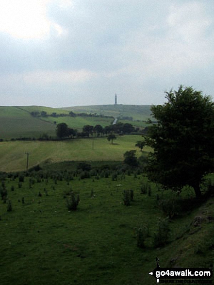 Walk ch101 Shutlingsloe and Wildboarclough from Ridgegate Reservoir - Croker Hill from near the Hanging Gate pub