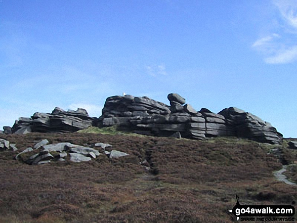 Walk d121 Back Tor from Ashopton Bridge, Ladybower Reservoir - Back Tor (Derwent Edge)