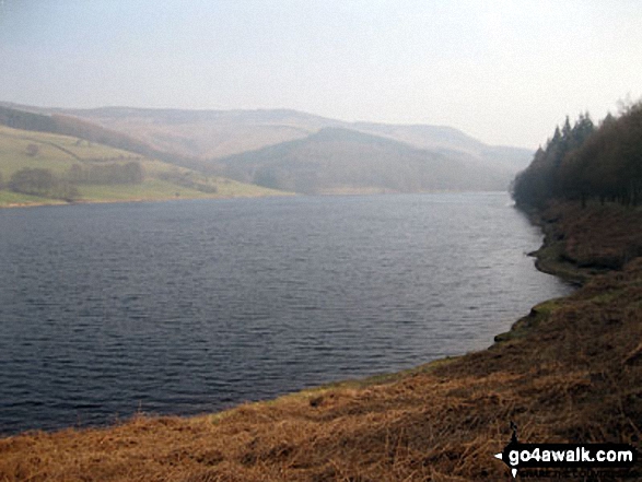 Walk d298 Back Tor and Margery Hill from Fairholmes Car Park, Ladybower Reservoir - Ladybower Reservoir