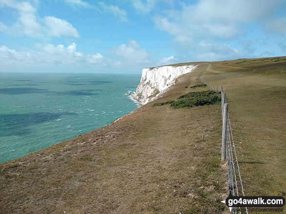 Highdown Cliffs from Tennyson Down