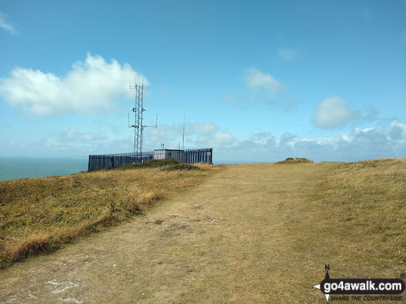 Radio Mast on Tennyson Down