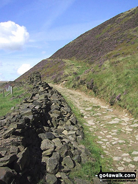 Walk gm108 Peel Monument from Holcombe - North toward Taylor's Farm